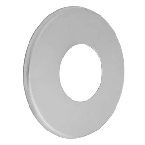 1/2" / 3/4" Inch BSP Chrome Plated Stainless Steel Pipe Cover Thin Collar - Picture 1 of 7