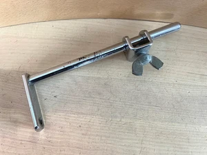 LUDWIG 60s Vtg Cowbell Percussion Mount Post Timbale Tension Rod Mounted w Clamp - Picture 1 of 4