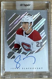 2022-23 UD The Cup - Juraj Slafkovsky - Montreal Canadiens - Logomarks Auto (RC) - Picture 1 of 2