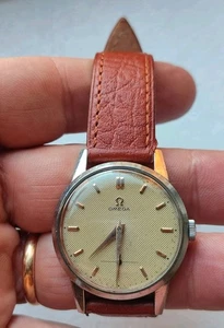 Omega  vintage calibro 265 manuale 34,00 mm acciaio corona originale Ref.2495 20 - Imagen 1 de 13