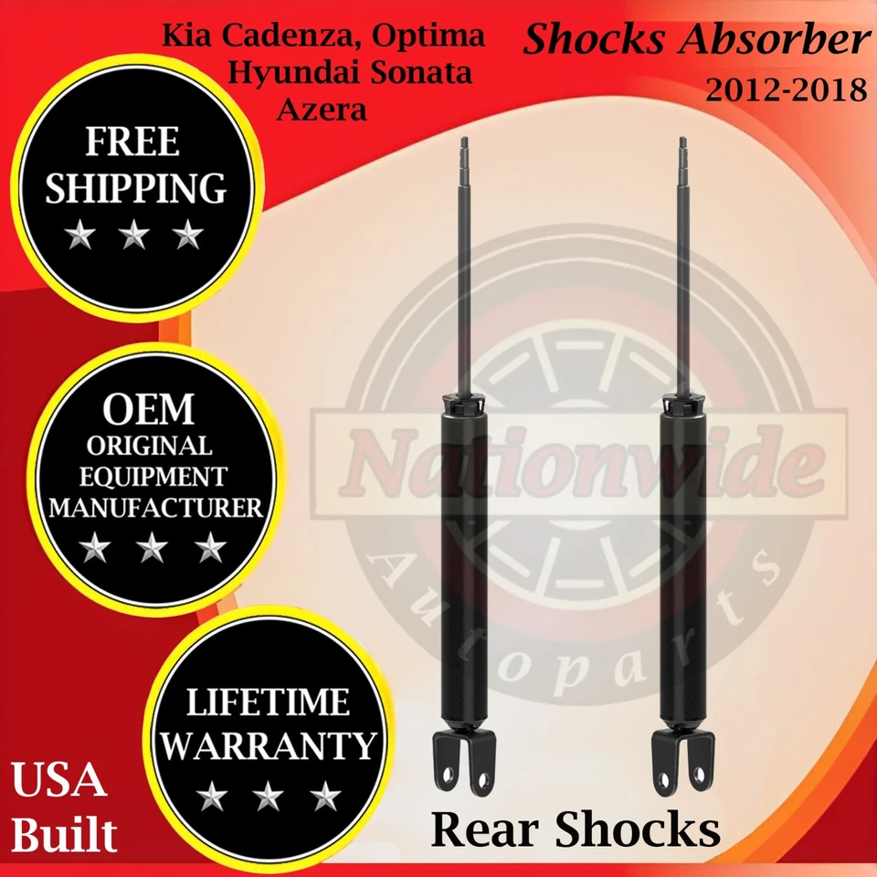 Amortiguadores traseros Monroe OEM para Hyundai Sonata Azera Kia Optima Cadenza 2011-2018 Foto 1 de 4