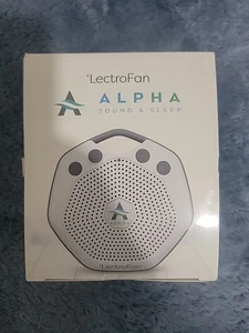 Adaptive Sound Technologies LectroFan Alpha Portable Sleep Sound Machine - NEW - Picture 1 of 2