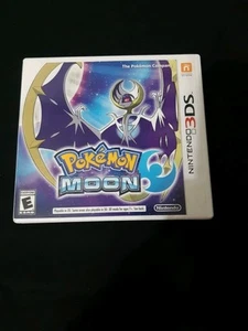 Pokemon Moon 3ds Case Only - Picture 1 of 3