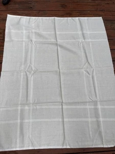 Afghan Blanket Cross Stitch Fabric Ivory/Cream 14 CT 58" x 48" New Unused - Picture 1 of 2