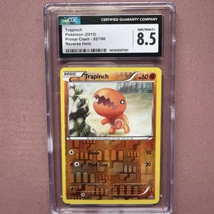Pokemon - Trapinch - 82/160 - Common - Reverse Holo - XY - Primal Clash - NM - Picture 1 of 2