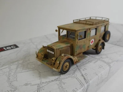 Artitec 1:87 Fenomeno Granit 25H Croce Rossa Camuffamento Modello Finito - Immagine 1 di 4