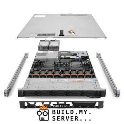 Dell PowerEdge R640 Server Bronze 3106 1.70Ghz 8-Core 64GB RAM 10x 600GB 15K - Image 1 of 4