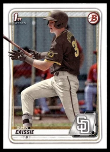 OWEN CAISSIE 2020 BOWMAN DRAFT RC SAN DIEGO PADRES #BD-49 1ST BOWMAN - Picture 1 of 2