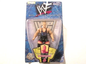 Jakks  MIB   WWF  Superstars Series 6 "Black Hart" Owen Hart - Picture 1 of 1