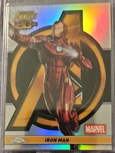 Iron Man 2025 Topps Chrome Marvel New Avengers 20 Years Anniversary Card - #AV-9 - Bild 1 von 2