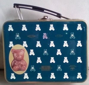 VV COLLECTORS TIN T D BEARS paraline chocolate tin australia 14 x 10 x 6 cm - Picture 1 of 4