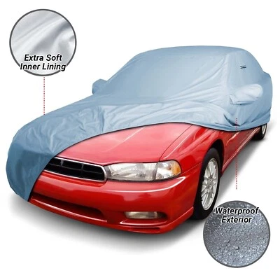 1990-1999 Subaru Legacy Sedan Custom Car Cover - All-Weather Outdoor Protection - Image 1 of 4