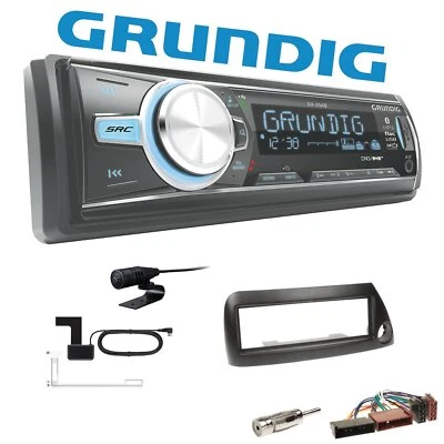 Autoradio Grundig für Ford KA 1996-2008 schwarz Bluetooth DAB+ USB AUX - Bild 1 von 4