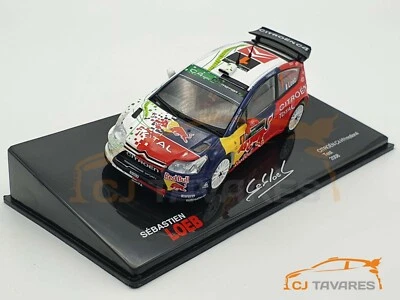 ALTAYA IXO CITROEN C4 HYMOTION4 TEST SEBASTIEN LOEB 2008 1/43 - Immagine 1 di 3