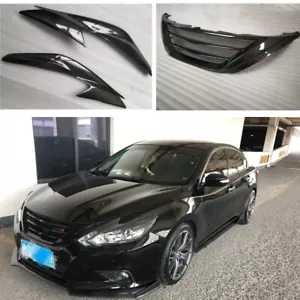 Für Nissan Altima 2016 2017 2018 Front Gitter+Scheinwerfer Augenbraue Dekor Neu - Picture 1 of 6
