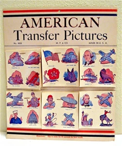 Vintage 1 Cent American Transfer Picture 144 Tattoo Display Japan Old Stock - Picture 1 of 1