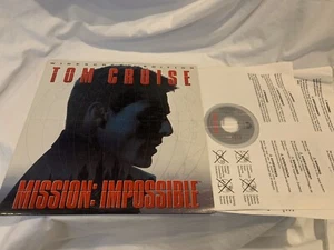 Mission Impossible Tom Cruise Laserdisc Video Double Disc Widescreen - Picture 1 of 3
