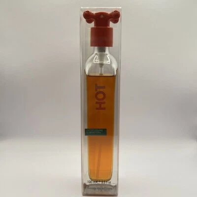 HOT BY BENETTON  FOR WOMEN 3.3 OZ/ 100 ML EDT SPRAY VINTAGE FORMULA RARE NEW - Image 1 of 4