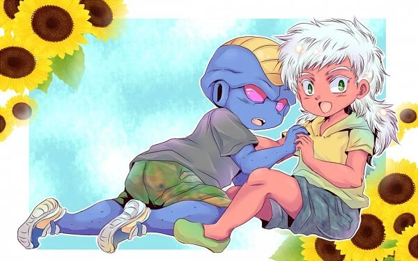 Anime dragon ball burter jeice alienígena pele azul careca tapete de jogos costurado mesa - Imagem 1 de 1