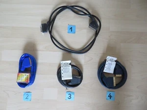 1x Scart-Kabel Nr.1, Verbindungskabel, 1,5 m /Nr. 2-4 neu und nur mit Sofortkauf - Bild 1 von 15