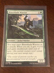 Magic the Gathering Amonkhet Bitterblade Warrior - Picture 1 of 2