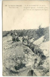 CP 62 PAS-DE-CALAIS - N.-D.-de-Lorette - Le grand éperon - Guerre 1914-1915 - Picture 1 of 2