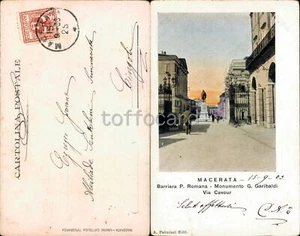 MACERATA CITTA'-PORTA ROMANA-MONUMENTO GARIBALDI-C43-143 - Bild 1 von 1