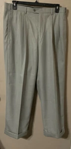 HAGGAR MEN PANTS SIZE 40 W X 30 L RETAIL $80 NEW - Picture 1 of 10