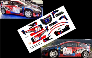 [DECALS 1/43] CITROEN C4 WRC - L. CARBONARO - RALLYE DU MONT BLANC 2013 - Bild 1 von 1