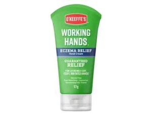 O'Keeffe's Working Hands Eczema Relief Hand Cream 57g TUBE Dry Cracked Skin Care - Picture 1 of 3