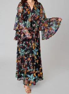 BuddyLove COLETTE LONG SLEEVE MAXI DRESS - DUSK (SMALL) NWT - Picture 1 of 7