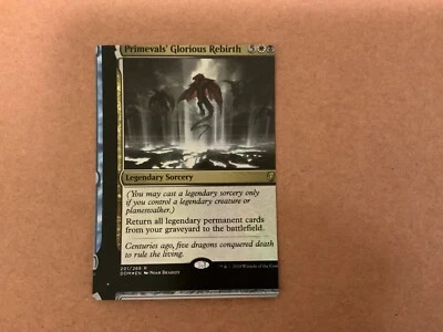 MTG Magic Primevals’ Glorious Rebirth Foil x1 DOM NFC - Image 1 of 2