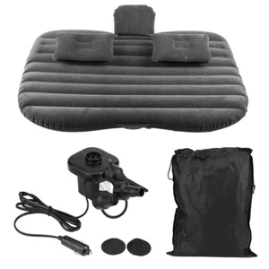 Black Car Inflatable Bed - Perfect for Rest & Travel! Comfortable Portable Mattr - Picture 1 of 9