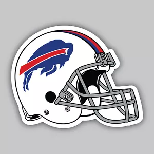 Pegatina/calcomanía de vinilo Buffalo Bills - fútbol americano profesional de la NFL - Nueva York - AFC - casco - Imagen 1 de 2