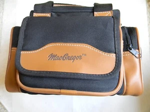 MacGregor Black Camera Padded Bag with Shoulder Strap - Very Good Condition - Picture 1 of 24