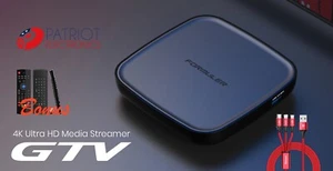 Formuler GTV Google Certified Android 9.0 Gigabit Free charger cable & keyboard - Foto 1 di 4