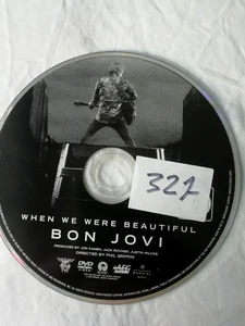 BON JOVI DVD When we were beautiful DVD NO CARATULA SOLO - Picture 1 of 3