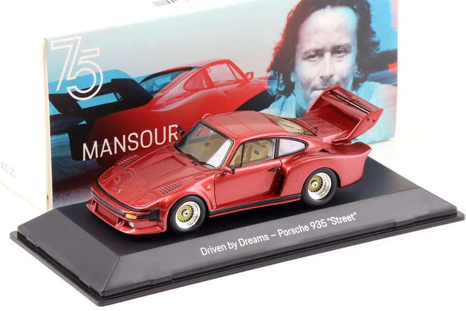Porsche 935 Street TAG Turbo Mansour Akram Ojjeh Spark 1 43 MAP02040023