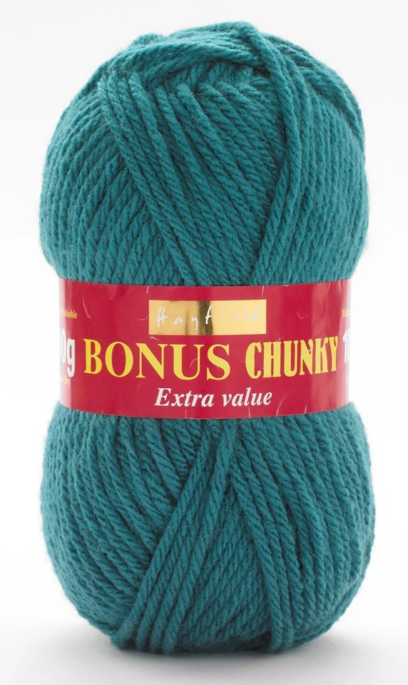 Hayfield Bonus Chunky 100g - 829 Petrol - RRP £2.85 - Our Price £1.55