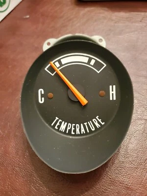 1970 70 DODGE CHALLENGER E BODY USED MOPAR TEMPERATURE GAUGE  - Image 1 of 2