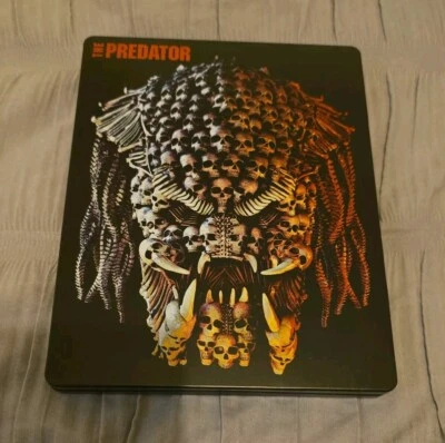 THE PREDATOR (2018) 4K ULTRA HD BLU-RAY STEELBOOK  - Image 1 of 3