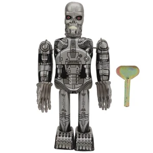 Wind Up Vintage Robot Toy Vintage Tin Toy Tinplate Walking Toy Clockwork BJ - Picture 1 of 23