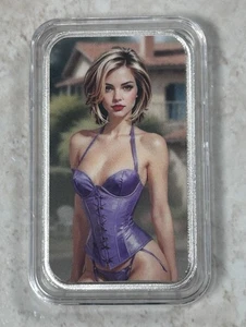 Bullion Baddies RAVISHING RACHEL 1oz .999 Feinsilberbarren. HÄNDLER BEA EXKLUSIV! - Bild 1 von 5