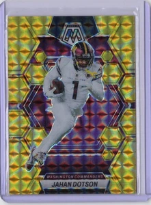 2023 Panini Mosaic - Jahan Dotson #245 Reactive Yellow Mosaic Prizm - Bild 1 von 2