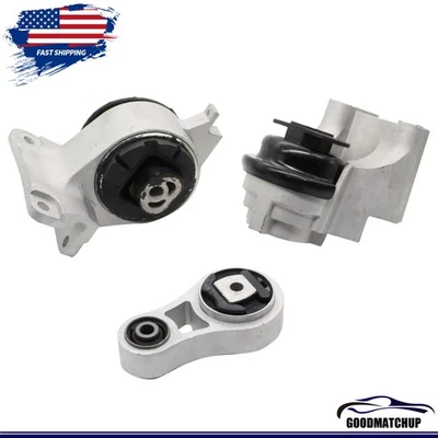 Kit de montaje de motor y transmisión de 3 piezas para Ford Fusion 2010-2012 Lincoln MKZ 2007-2012 3,5 L Foto 1 de 4