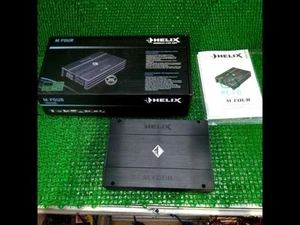 HELIX M FOUR Amplificatore auto usato 4 canali 100W x 4 classe D compatto DSP DDP - Foto 1 di 7