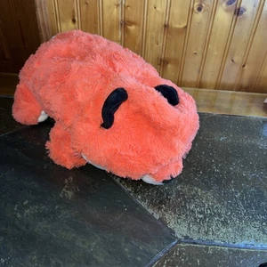 Animal Popovers 2in1 Reversible Travel Pillow/Plush Yellow/FOX - Picture 1 of 5