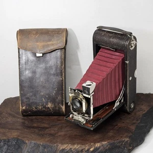 1909 NO. 3A FOLDING POCKET KODAK Model B-4 Camera w/ Red Bellows - Picture 1 of 24