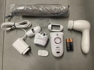 Depiladora Braun Silk-épil 9 9-880, depilación facial inalámbrica usada en muy buen estado Foto 1 de 4