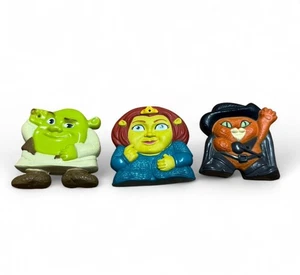 Shrek Forever After General Mills 2010 Cereali Acqua Squirters Shrek Fiona Gatto - Foto 1 di 3